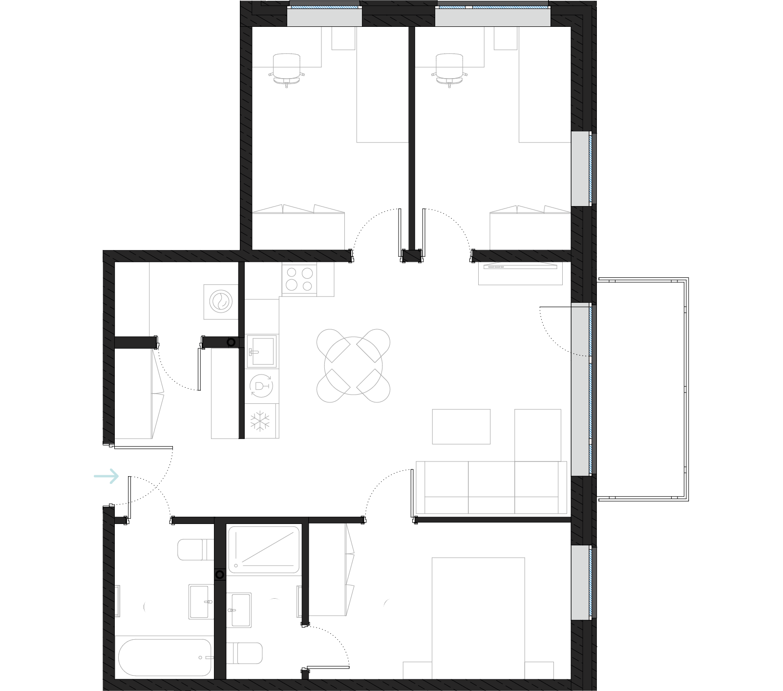 4B floorplan